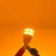 Светодиодная лампа в габарит SLP LED под цоколь W5W(T10) 20 светодиодов типа 2835 9-30 В. Желтый